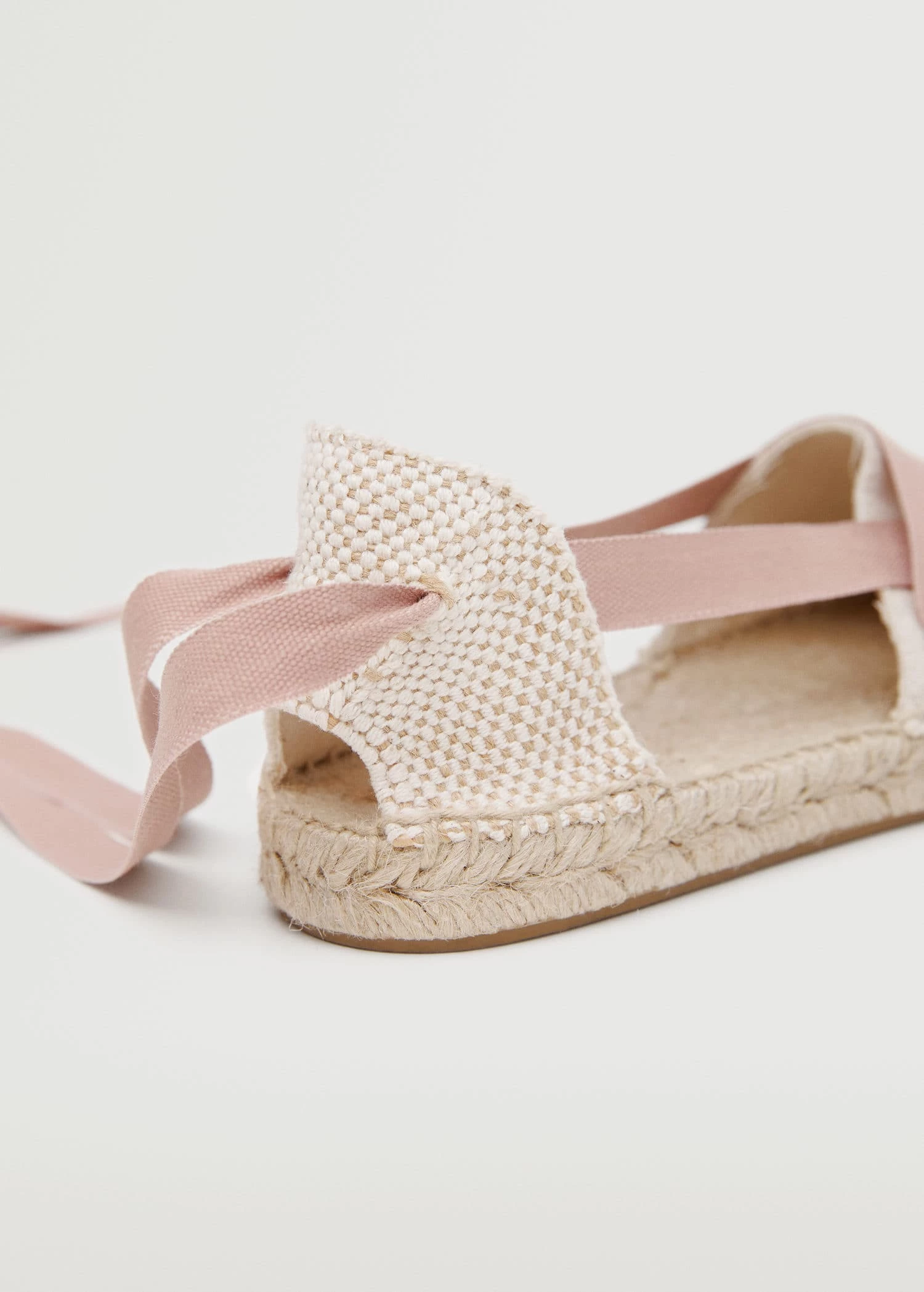 Mango Kids Lace-up Linen Espadrilles Sand 13 Mango Kids Lace-up Linen Espadrilles Sand - Image 12