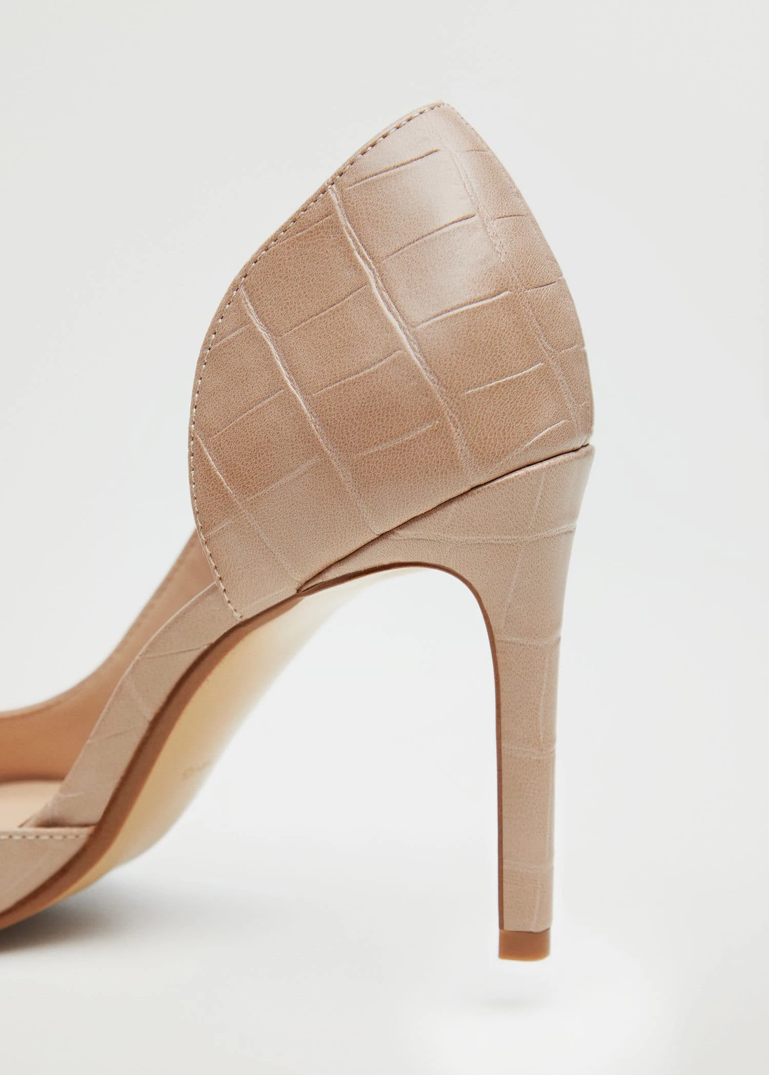 Asymmetric Stiletto Shoes Beige 5 Asymmetric Stiletto Shoes Beige - Image 3