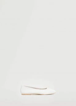 Mango Kids Leather Ballerina White 14 Mango Kids Leather Ballerina White -Mango Shoes Sales unnamed file 1823