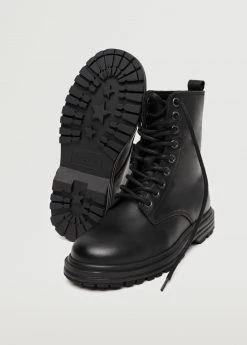 Mango Kids Lace-up Boots Black 11 Mango Kids Lace-up Boots Black -Mango Shoes Sales unnamed file 1829