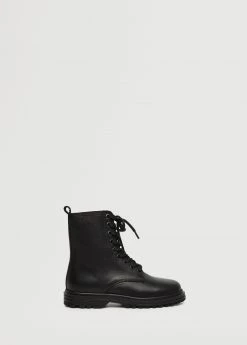 Mango Kids Lace-up Boots Black 12 Mango Kids Lace-up Boots Black -Mango Shoes Sales unnamed file 1830