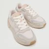 Mango Kids Lace-up Mixed Sneakers White 2 Mango Kids Lace-up Mixed Sneakers White -Mango Shoes Sales unnamed file 1856