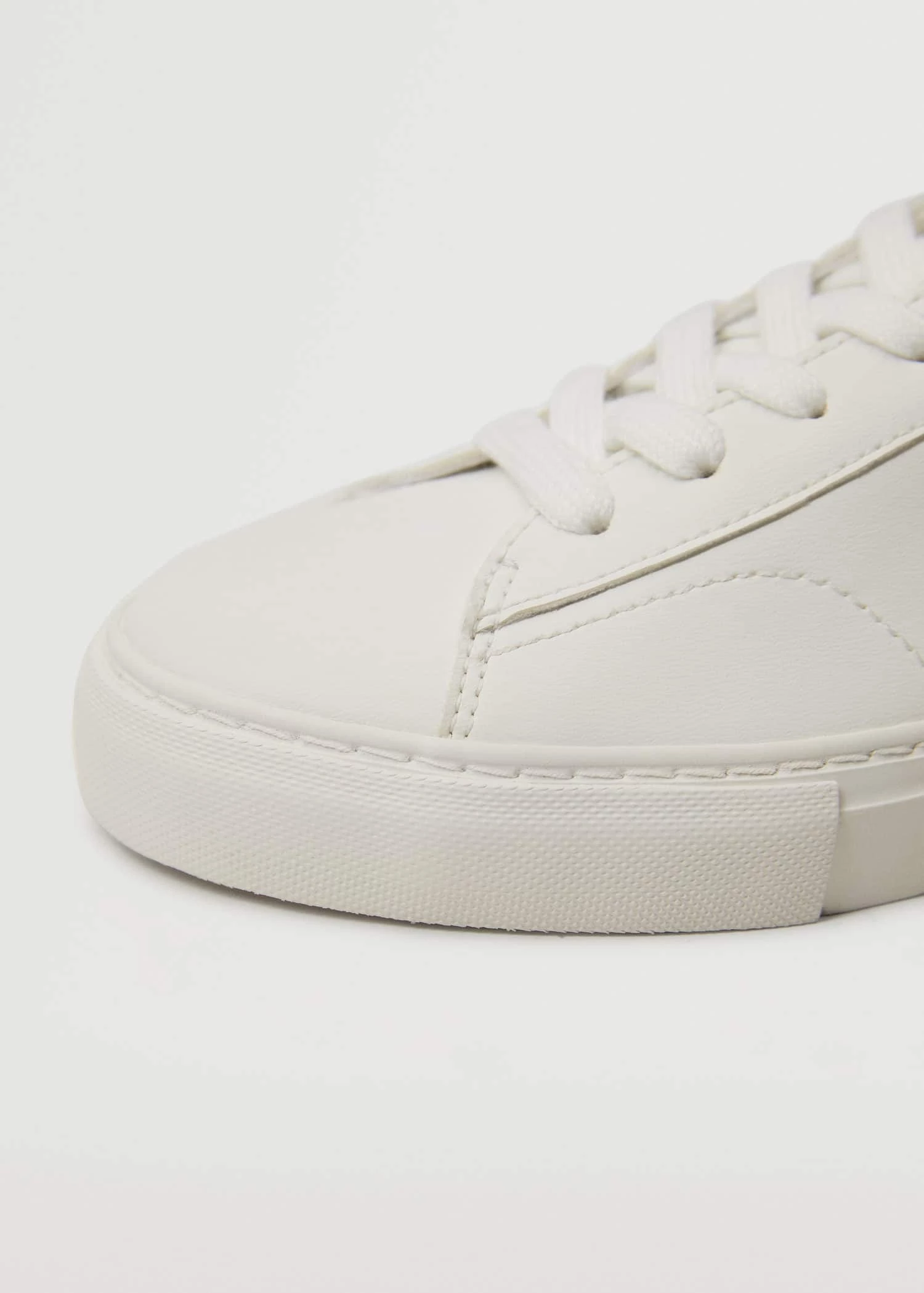 Mango Kids Laces Basic Sneakers White 5 Mango Kids Laces Basic Sneakers White - Image 3