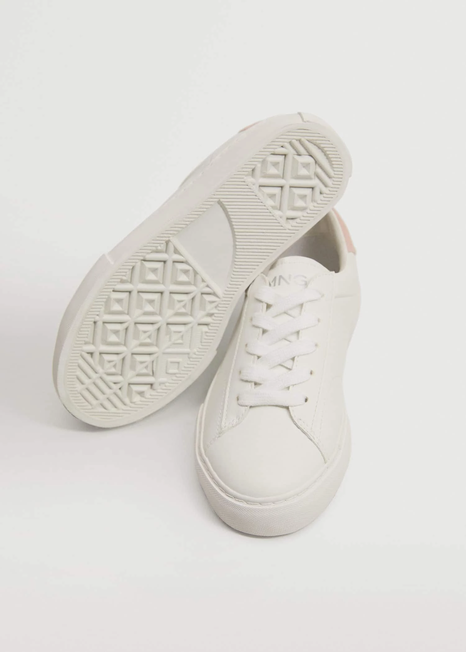 Mango Kids Laces Basic Sneakers White 6 Mango Kids Laces Basic Sneakers White - Image 4