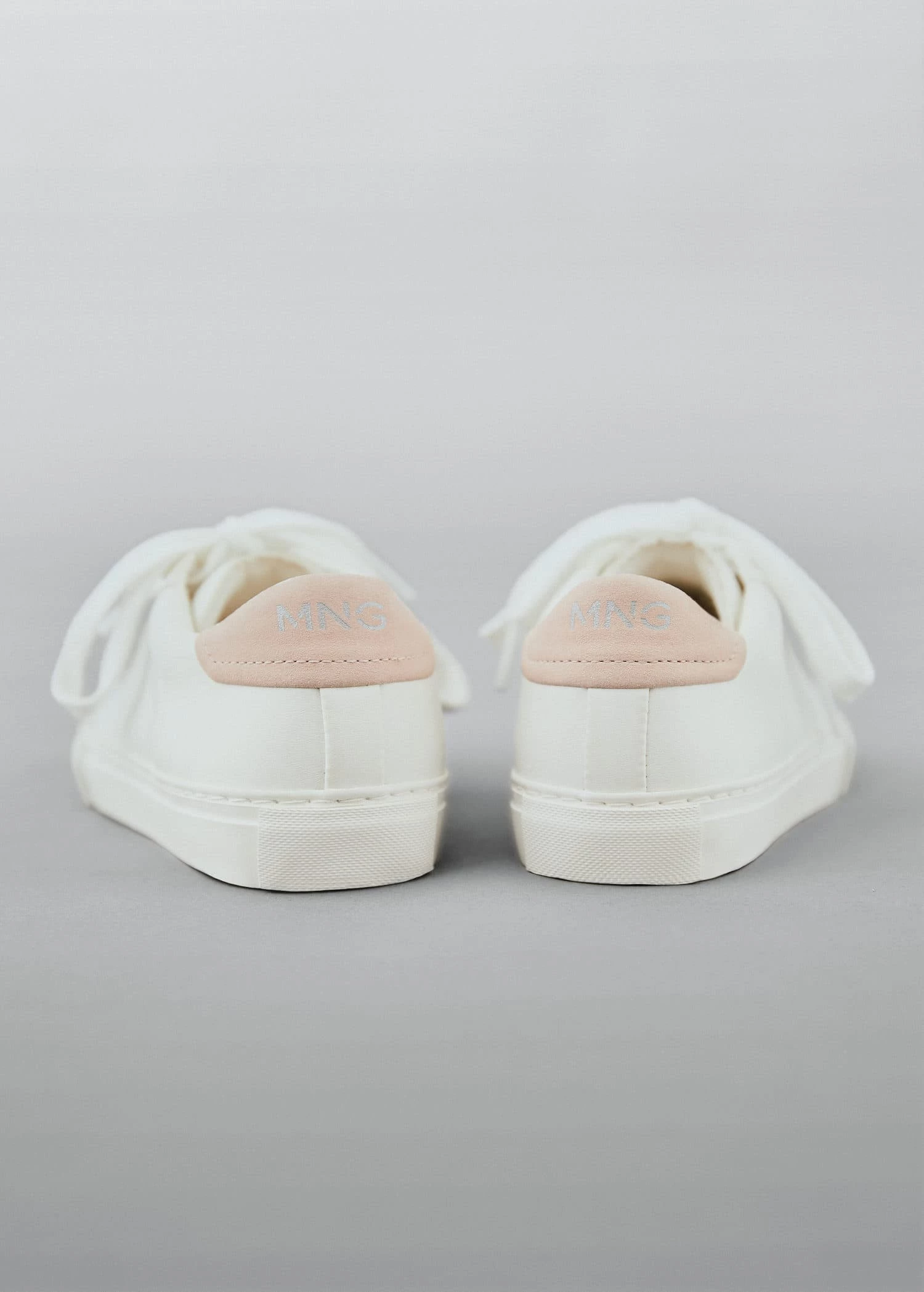 Mango Kids Laces Basic Sneakers White 8 Mango Kids Laces Basic Sneakers White - Image 6