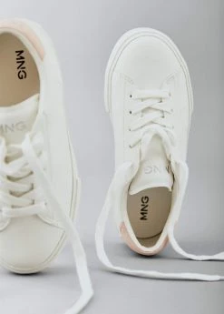 Mango Kids Laces Basic Sneakers White 17 Mango Kids Laces Basic Sneakers White -Mango Shoes Sales unnamed file 1868