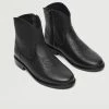 Mango Kids Leather Cowboy Ankle Boots Black 1 Mango Kids Leather Cowboy Ankle Boots Black -Mango Shoes Sales unnamed file 1869