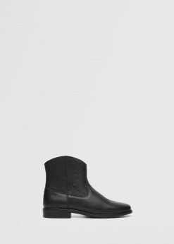 Mango Kids Leather Cowboy Ankle Boots Black 14 Mango Kids Leather Cowboy Ankle Boots Black -Mango Shoes Sales unnamed file 1873