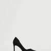 Asymmetric Stiletto Shoes Black