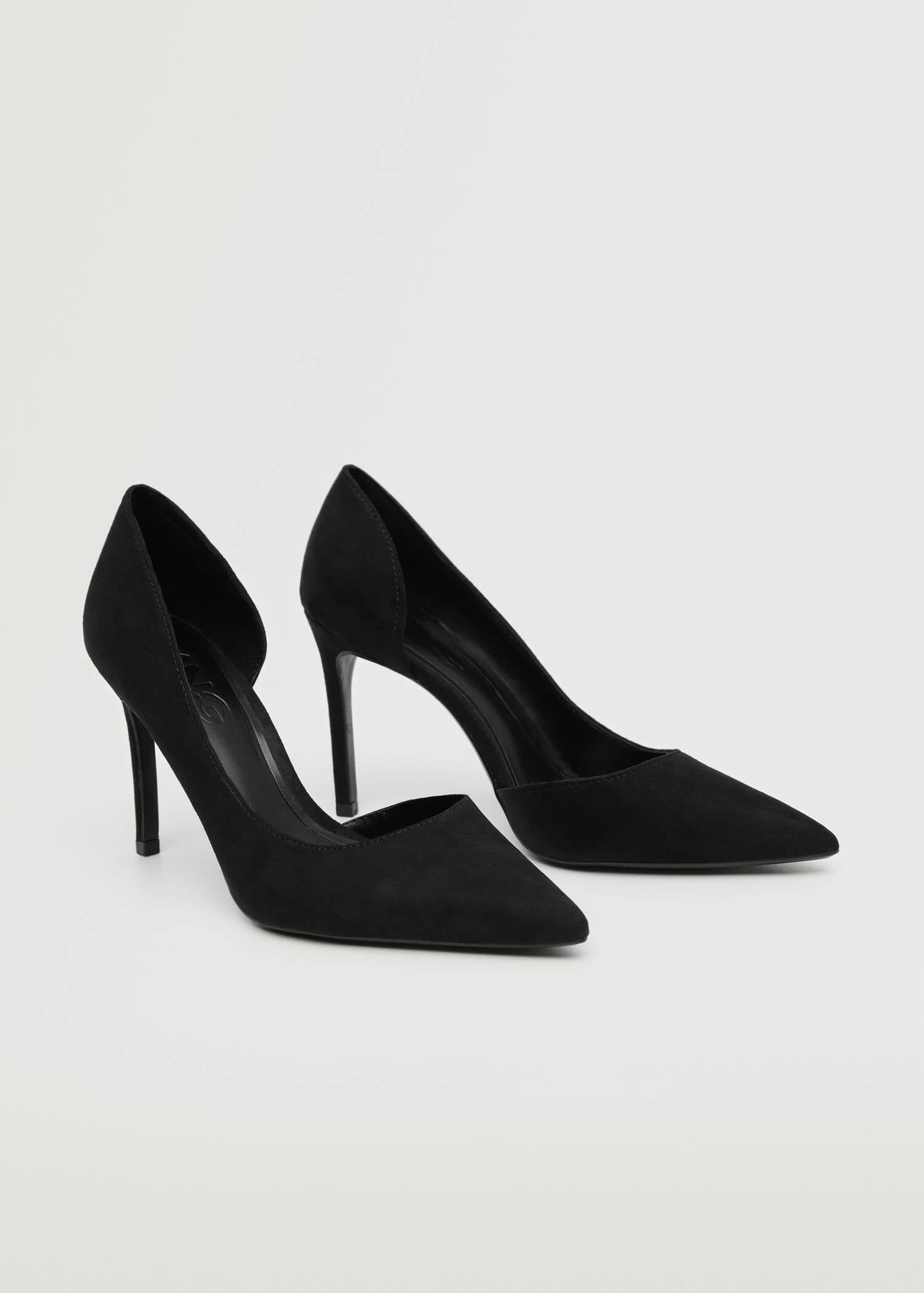 Asymmetric Stiletto Shoes Black 4 Asymmetric Stiletto Shoes Black - Image 2