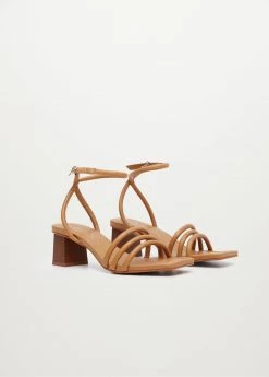 Heel Strips Sandals Beige -Mango Shoes Sales unnamed file 276
