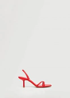 Heel Leather Sandals White 24 Heel Leather Sandals White -Mango Shoes Sales unnamed file 286