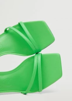 Heel Leather Sandals White 30 Heel Leather Sandals White -Mango Shoes Sales unnamed file 292