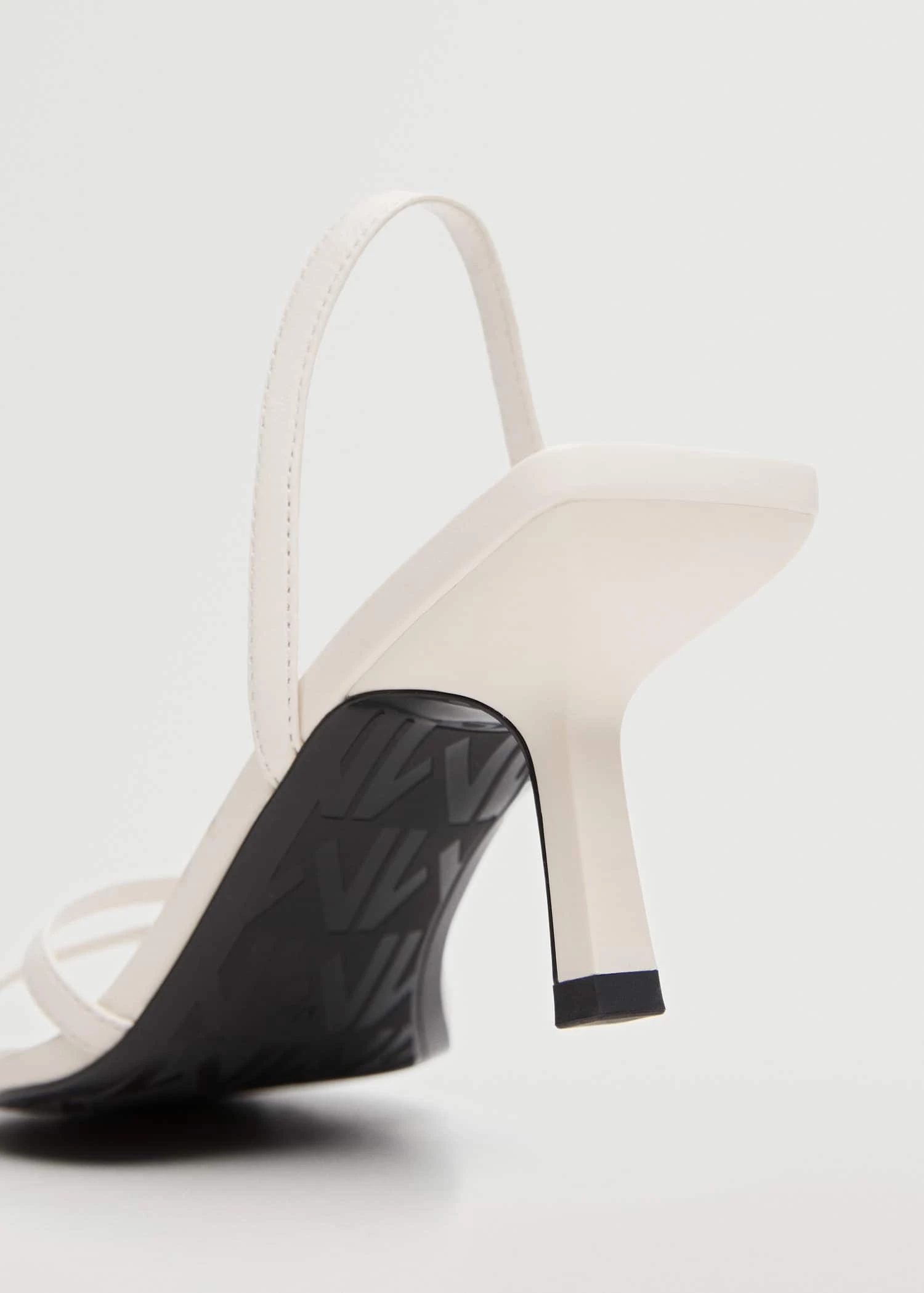 Heel Leather Sandals White 17 Heel Leather Sandals White - Image 15