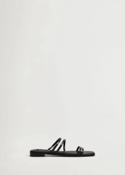 Multiple Strap Sandals Black -Mango Shoes Sales unnamed file 319