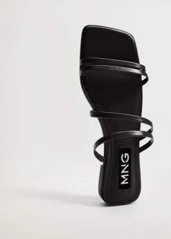 Multiple Strap Sandals Black -Mango Shoes Sales unnamed file 320