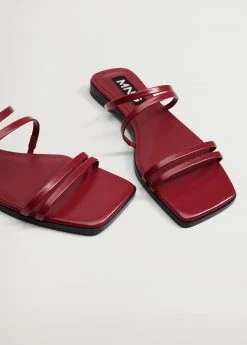 Multiple Strap Sandals Black -Mango Shoes Sales unnamed file 323