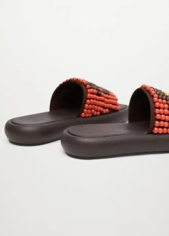 Printed Platform Sandals Red -Mango Shoes Sales unnamed file 385