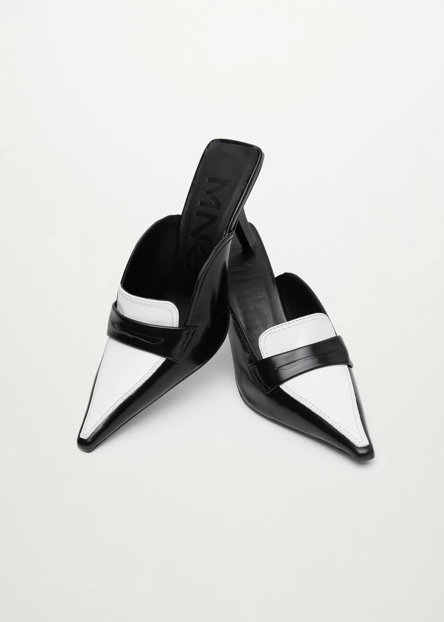 Leather Heel Loafers Black 5 Leather Heel Loafers Black - Image 3