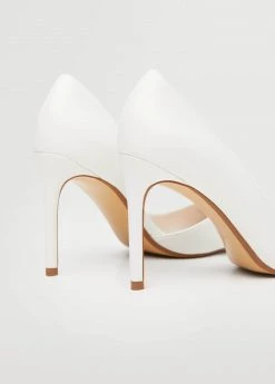 Asymmetric Stiletto Shoes White 9 Asymmetric Stiletto Shoes White -Mango Shoes Sales unnamed file 411