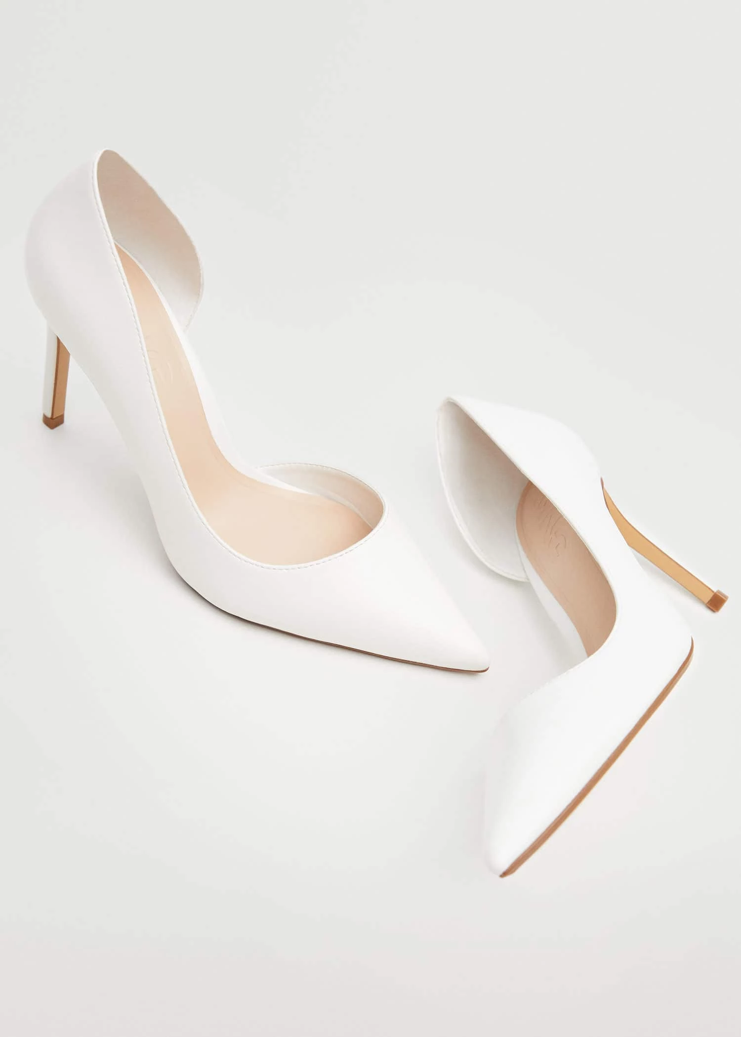 Asymmetric Stiletto Shoes White 7 Asymmetric Stiletto Shoes White - Image 5