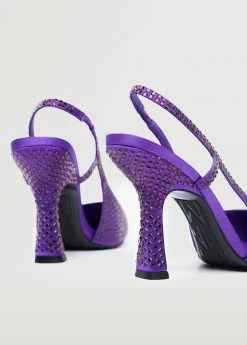 Glitter High-heeled Shoe Purple -Mango Shoes Sales unnamed file 492