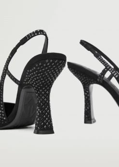 Glitter High-heeled Shoe Purple -Mango Shoes Sales unnamed file 497