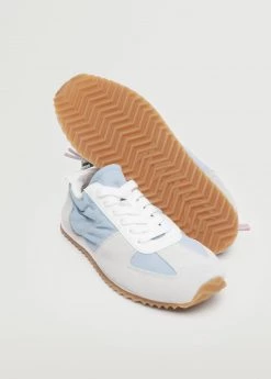 Leather Mixed Sneakers Sky Blue 25 Leather Mixed Sneakers Sky Blue -Mango Shoes Sales unnamed file 527