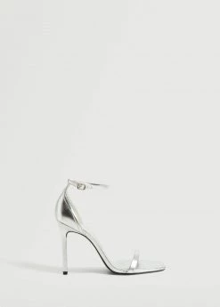 Ankle-cuff Sandals Silver 22 Ankle-cuff Sandals Silver -Mango Shoes Sales unnamed file 542