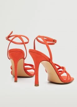 Strappy Heeled Sandals Coral Red 17 Strappy Heeled Sandals Coral Red -Mango Shoes Sales unnamed file 586