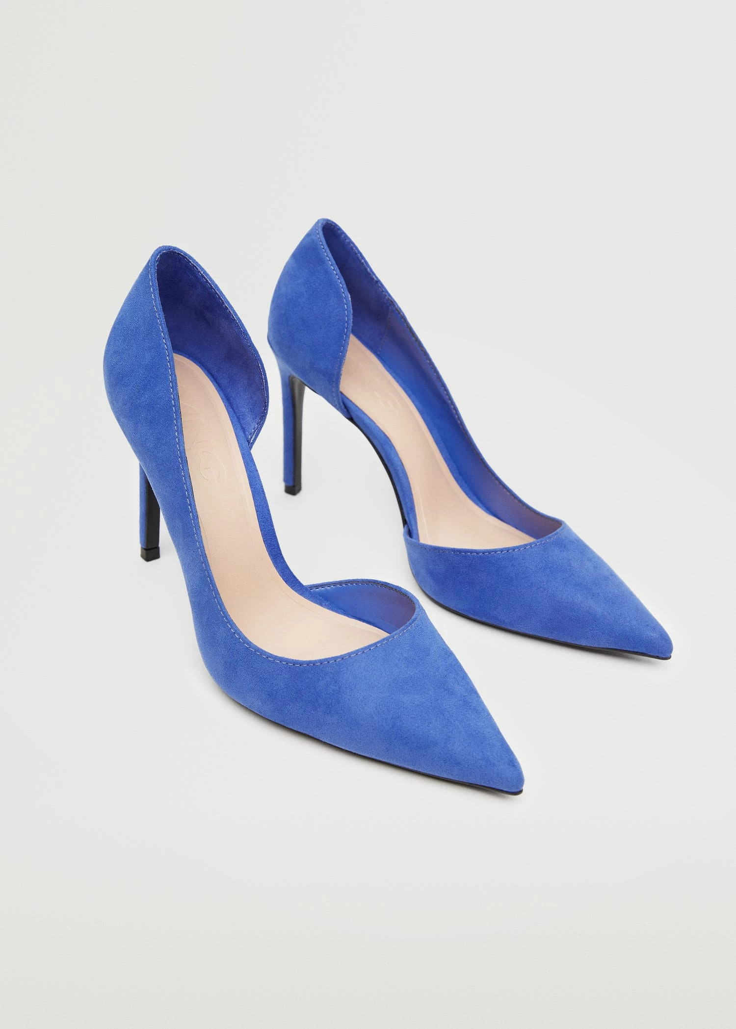 Asymmetric Stiletto Shoes Blue 4 Asymmetric Stiletto Shoes Blue - Image 2