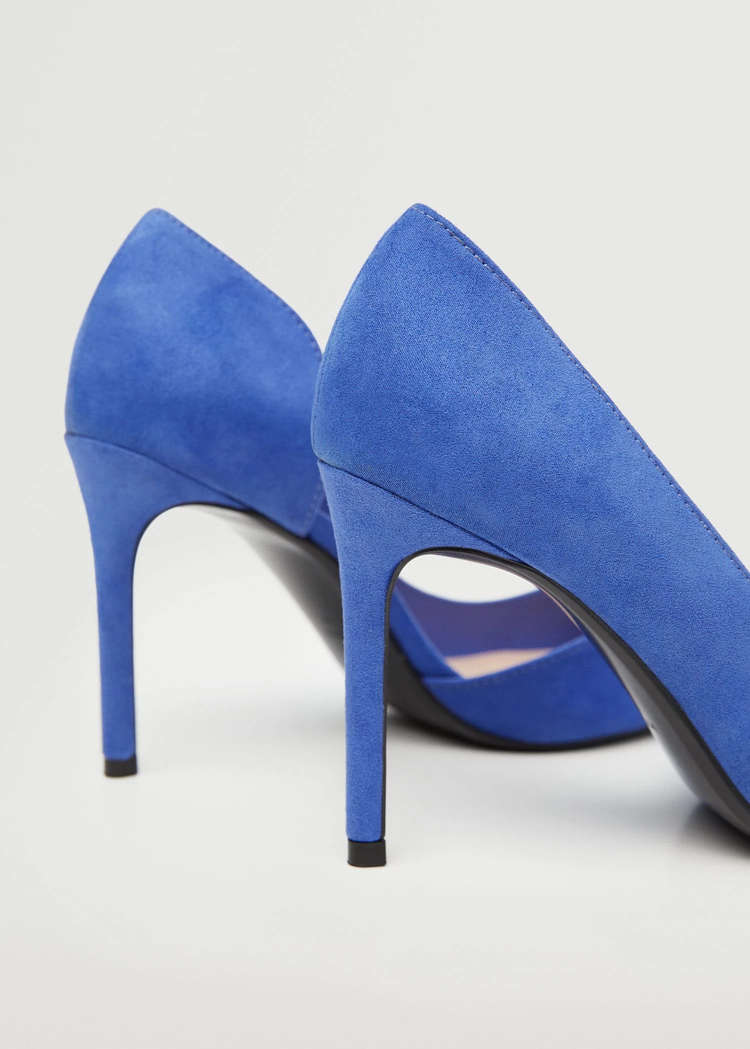 Asymmetric Stiletto Shoes Blue 5 Asymmetric Stiletto Shoes Blue - Image 3