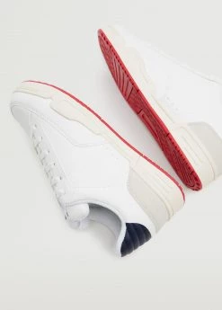 Laces Basic Sneakers White 11 Laces Basic Sneakers White -Mango Shoes Sales unnamed file 693