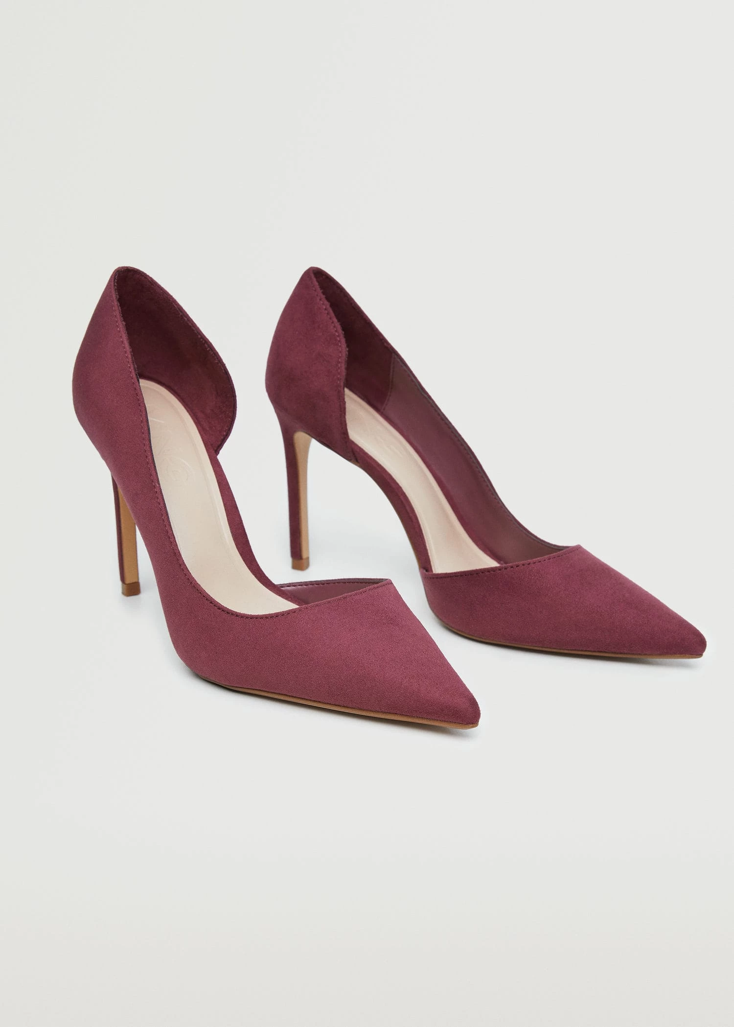 Asymmetric Stiletto Shoes Cherry 4 Asymmetric Stiletto Shoes Cherry - Image 2