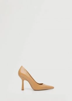 Pointed Toe Pumps Salmon