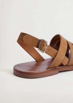 Leather Straps Sandals Cognac 13 Leather Straps Sandals Cognac -Mango Shoes Sales unnamed file 8