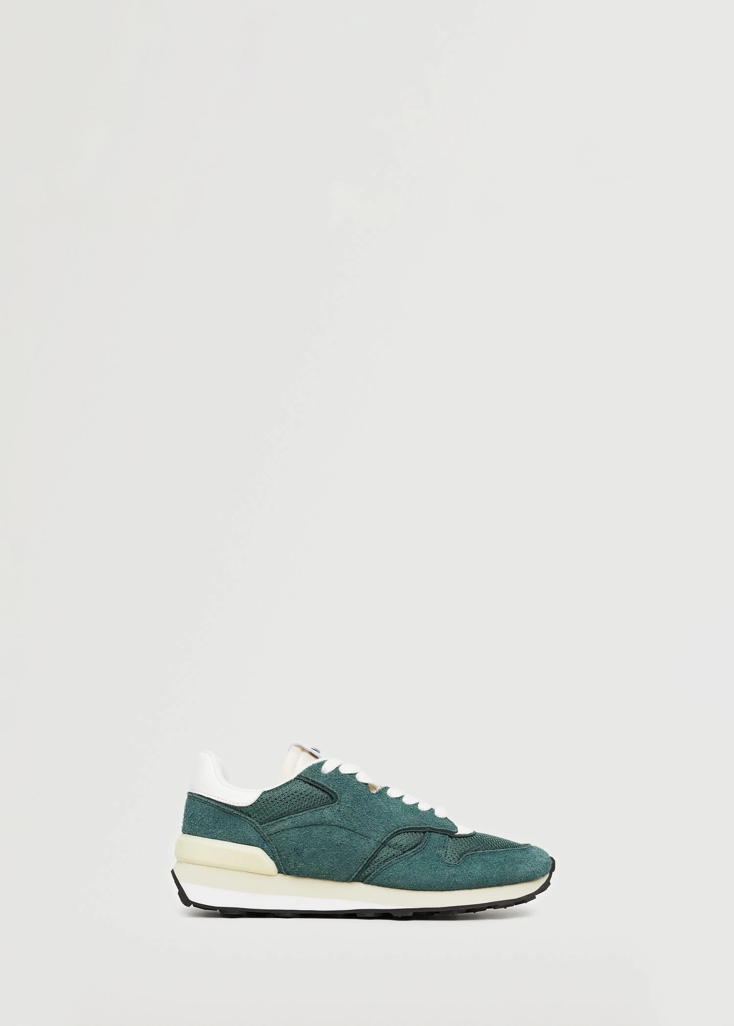 Lace-up Leather Sneakers Beige 4 Lace-up Leather Sneakers Beige - Image 2