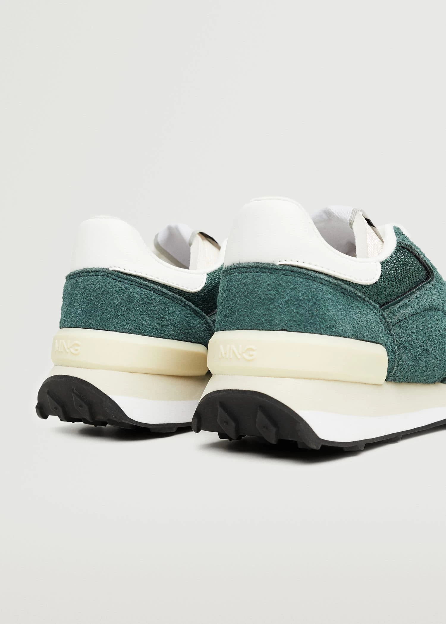 Lace-up Leather Sneakers Beige 6 Lace-up Leather Sneakers Beige - Image 4