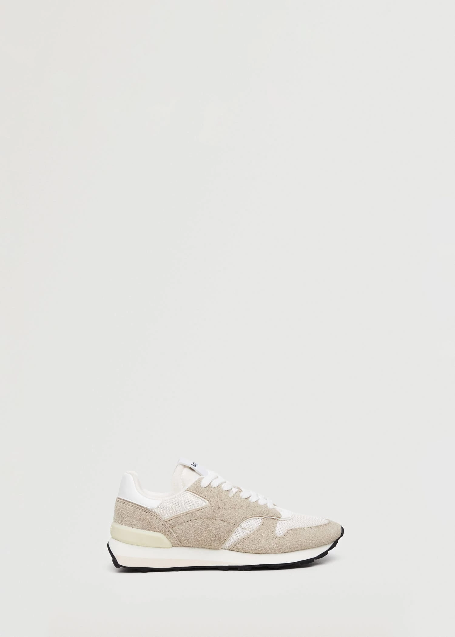 Lace-up Leather Sneakers Beige 10 Lace-up Leather Sneakers Beige - Image 8