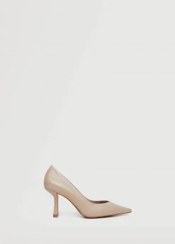 Heel Leather Shoes Light/pastel Brown 20 Heel Leather Shoes Light/pastel Brown -Mango Shoes Sales unnamed file 869