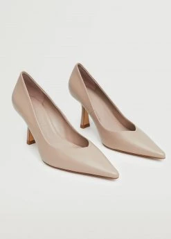 Heel Leather Shoes Light/pastel Brown 21 Heel Leather Shoes Light/pastel Brown -Mango Shoes Sales unnamed file 870