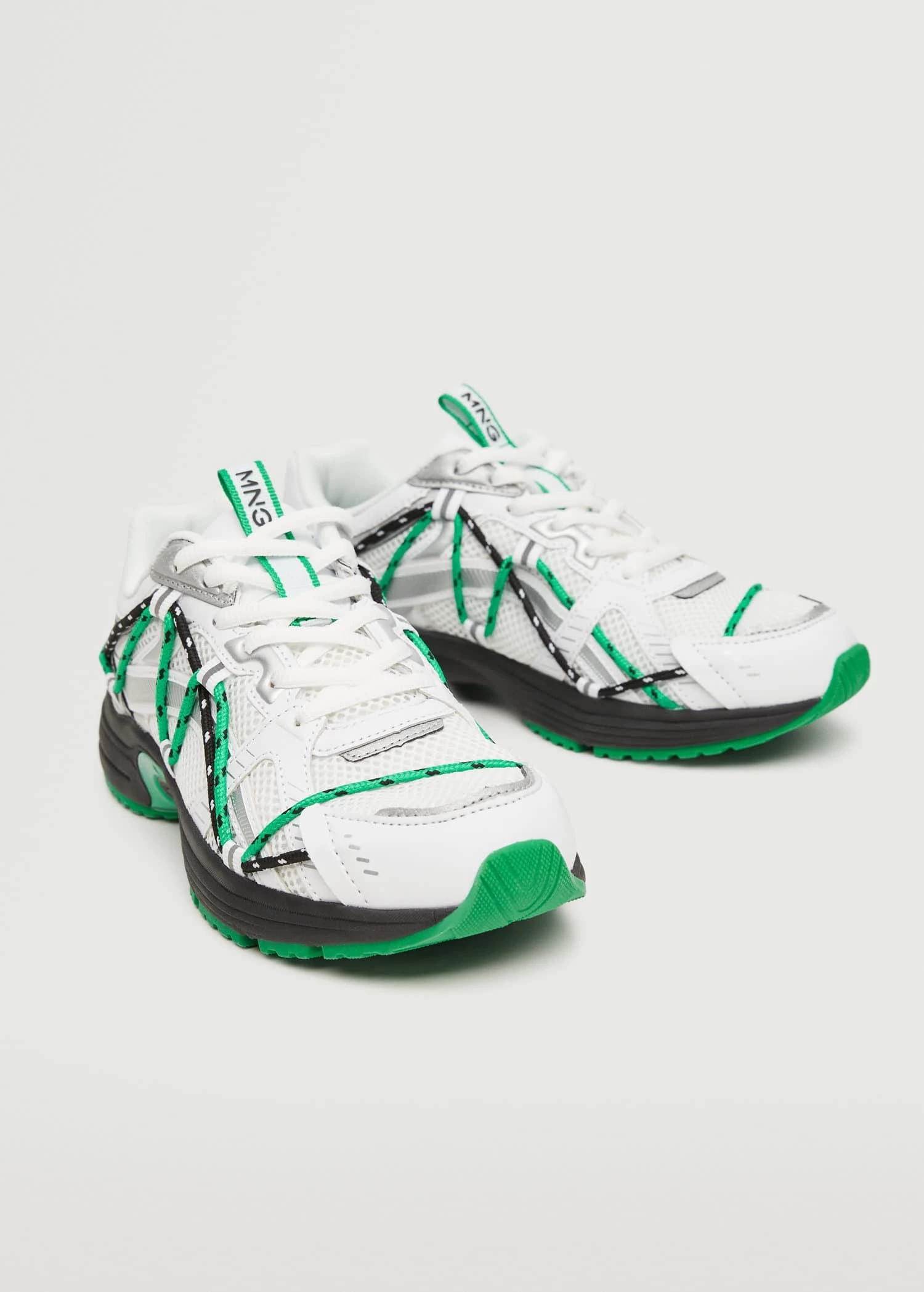 Combined Design Sneakers Off White 4 Combined Design Sneakers Off White - Image 2