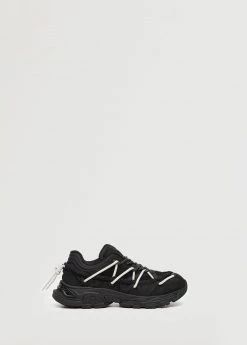 Track Sole Sneakers Black