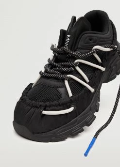 Track Sole Sneakers Black -Mango Shoes Sales unnamed file 898