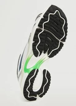 Lace-up Mixed Sneakers Silver 24 Lace-up Mixed Sneakers Silver -Mango Shoes Sales unnamed file 929