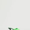 Heel Non-structured Sandals Green -Mango Shoes Sales unnamed file 944
