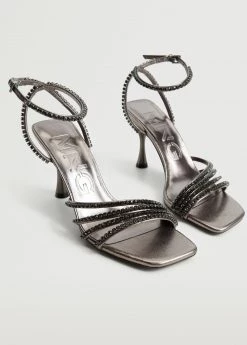 Strap Rhinestone Sandals Green 25 Strap Rhinestone Sandals Green -Mango Shoes Sales unnamed file 956